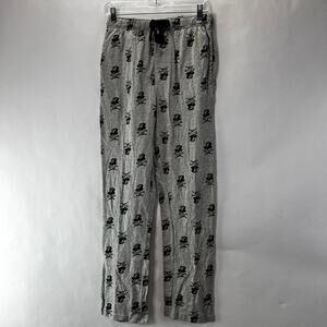Luck Brand Pirate Skull Top Hat Pajama Pants Men's Small